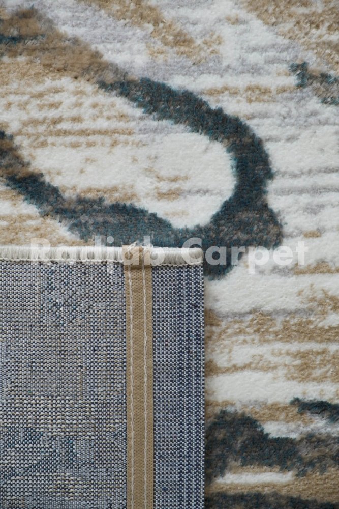 Ковер Ковер БЕЛЛА CREAM SHIRINK / BLUE FDY