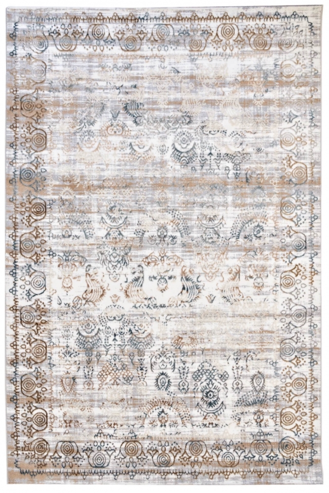 Ковер Ковер БЕЛЛА CREAM SHIRINK / BLUE FDY